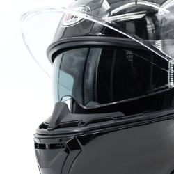 Kask VCAN H272 Black z podnoszoną szczęką i blendą czarny