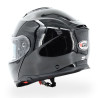 Kask VCAN H272 Black z podnoszoną szczęką i blendą czarny