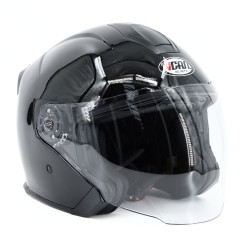 Kask VCAN model H586 Black bez szczęki czarny