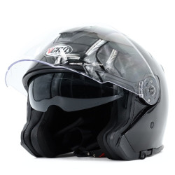 Kask VCAN model H586 Black bez szczęki czarny