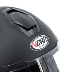 Kask VCAN model H586 Black Mat bez szczęki Czarny Mat