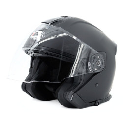 Kask VCAN model H586 Black Mat bez szczęki Czarny Mat