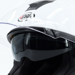 Kask VCAN model H586 White bez szczęki biały