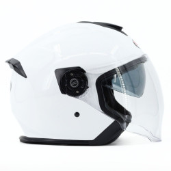 Kask VCAN model H586 White bez szczęki biały