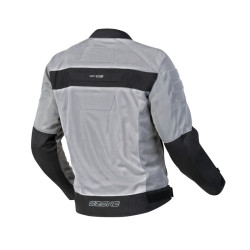 Kurtka Motocyklowa Tekstylna Ozone Dart Silver Black