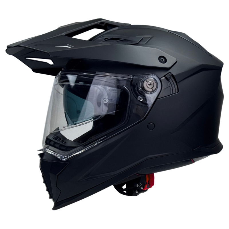 Kask Motocyklowy NAXA CO4/B czarny mat + PINLOCK