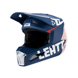 Kask motocyklowy z goglami Leatt Kit Moto 3.5 Royal