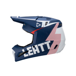 Kask motocyklowy z goglami Leatt Kit Moto 3.5 Royal