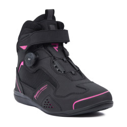 Buty motocyklowe damskie Rebelhorn Spark 2 Black Pink