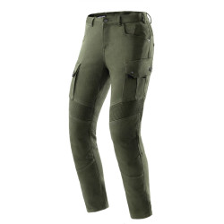 Jeansy motocyklowe Rebelhorn Faster Olive Green