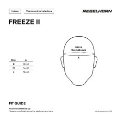 Kominiarka termoaktywna Rebelhorn Freeze 2 Black