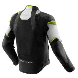 Kurtka motocyklowa tekstylna Rebelhorn Hiflow 5 Black Grey Fluo Yellow