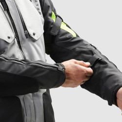 Kurtka motocyklowa tekstylna Rebelhorn Hiker 4 Black Grey Fluo Yellow