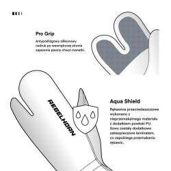 Osłona przeciwdeszczowa na Rękawice Rebelhorn Bolt Black