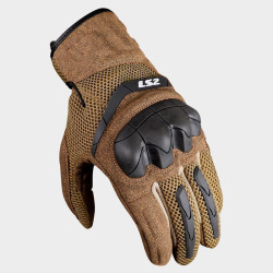 Rękawice motocyklowe LS2 Kubra Man Gloves Brown Brązowe