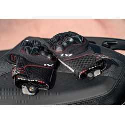 Rękawice motocyklowe LS2 Chaki Man Gloves Black